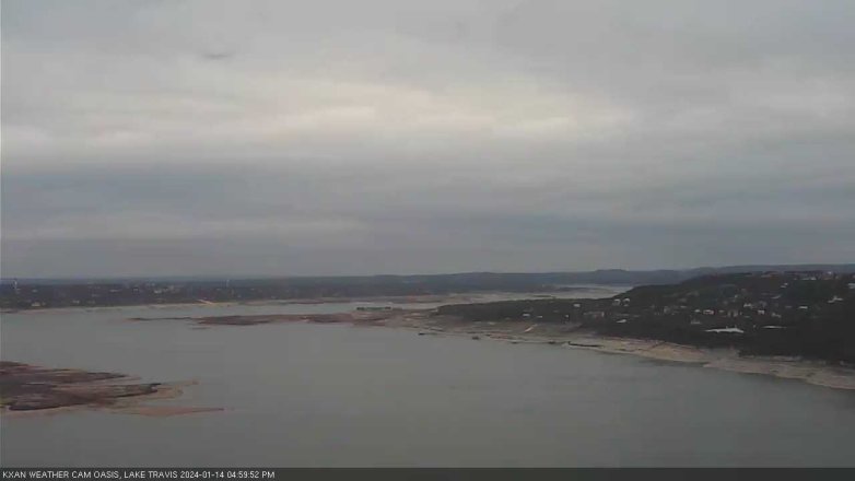 Lake Travis webcam, January 14, 2024 5:00 PM CT