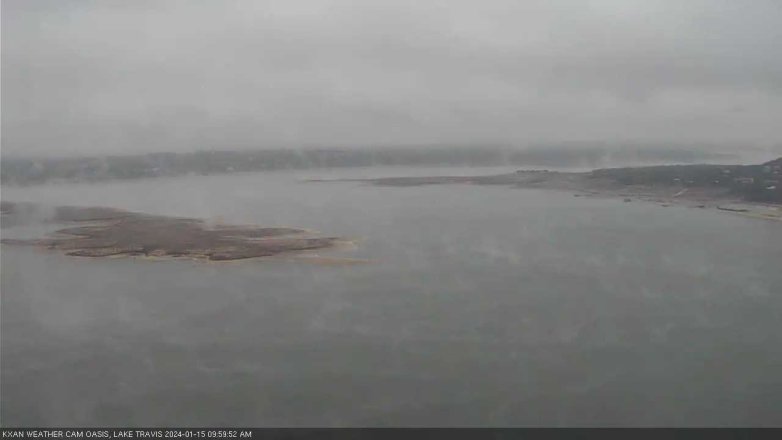 Lake Travis webcam, January 15, 2024 10:00 AM CT