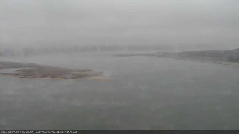 Lake Travis webcam, January 15, 2024 10:45 AM CT