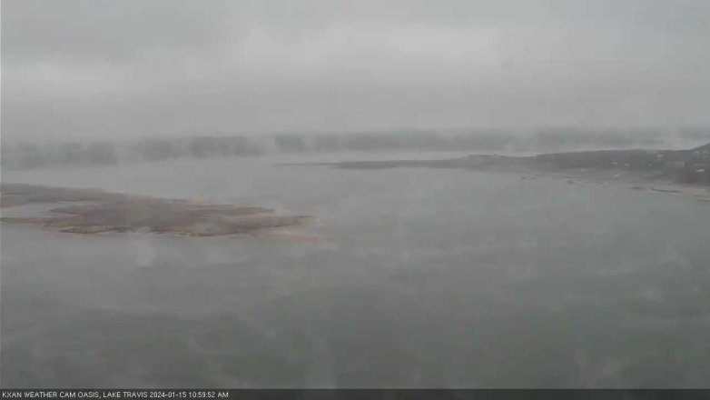 Lake Travis webcam, January 15, 2024 11:00 AM CT