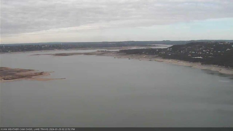 Lake Travis webcam, January 20, 2024 2:25 PM CT