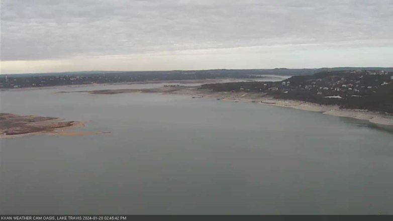 Lake Travis webcam, January 20, 2024 2:45 PM CT
