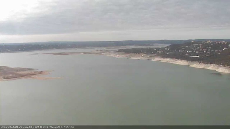 Lake Travis webcam, January 20, 2024 3:00 PM CT
