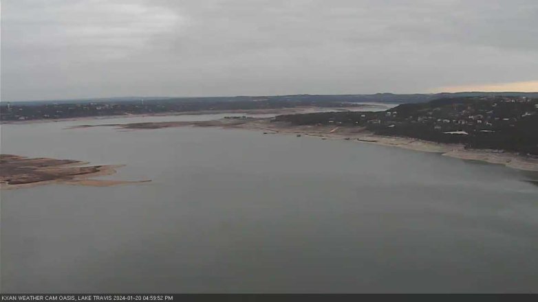 Lake Travis webcam, January 20, 2024 5:00 PM CT