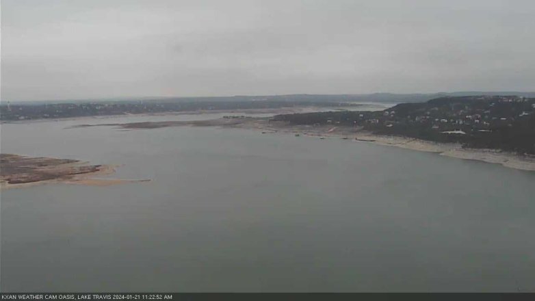 Lake Travis webcam, January 21, 2024 11:25 AM CT