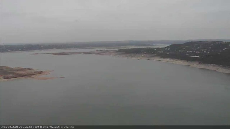Lake Travis webcam, January 21, 2024 12:45 PM CT