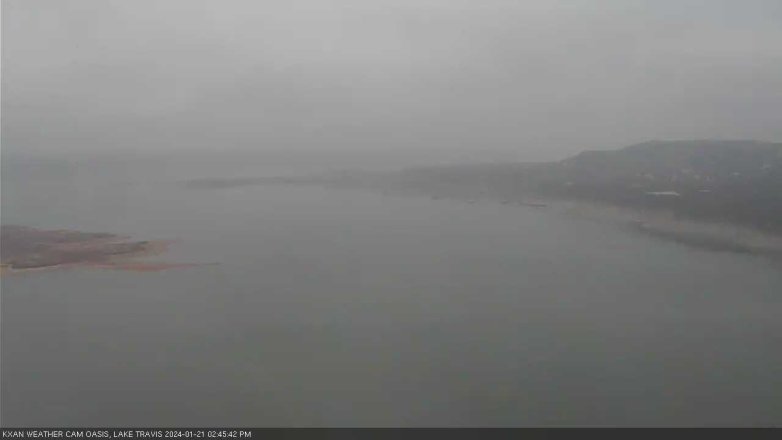 Lake Travis webcam, January 21, 2024 2:45 PM CT