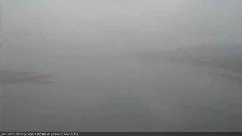 Lake Travis webcam, January 21, 2024 3:45 PM CT
