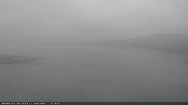 Lake Travis webcam, January 21, 2024 4:00 PM CT