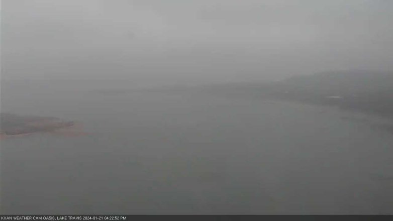 Lake Travis webcam, January 21, 2024 4:25 PM CT