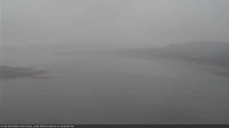 Lake Travis webcam, January 21, 2024 4:45 PM CT