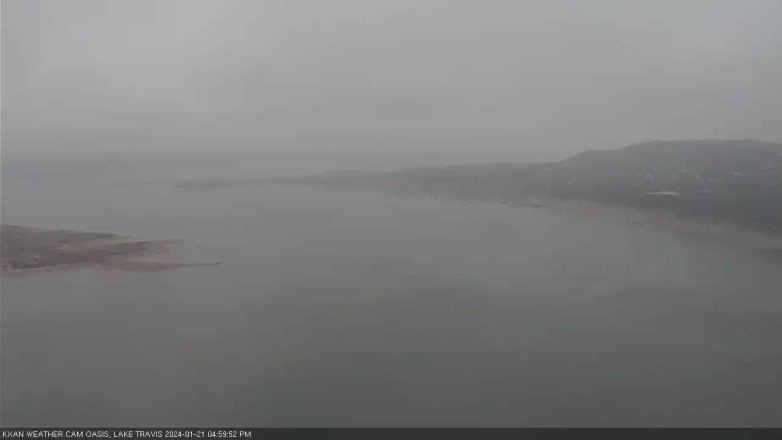 Lake Travis webcam, January 21, 2024 5:00 PM CT