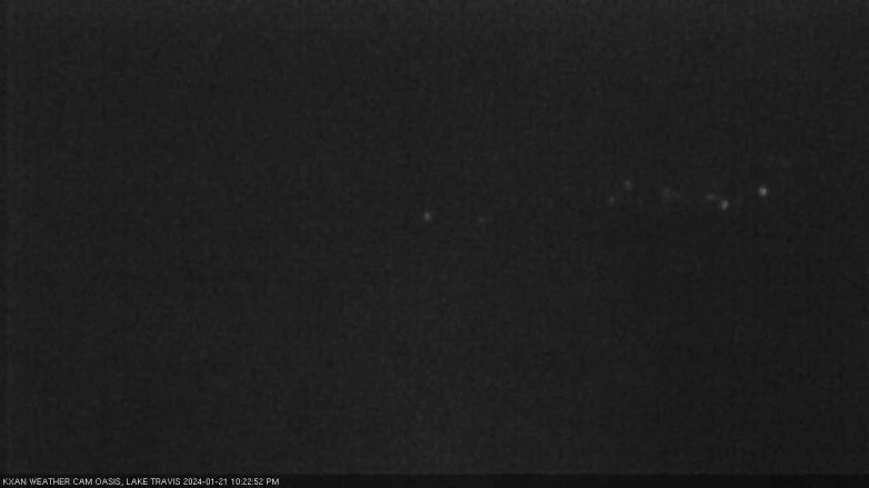 Lake Travis webcam, January 21, 2024 10:25 PM CT