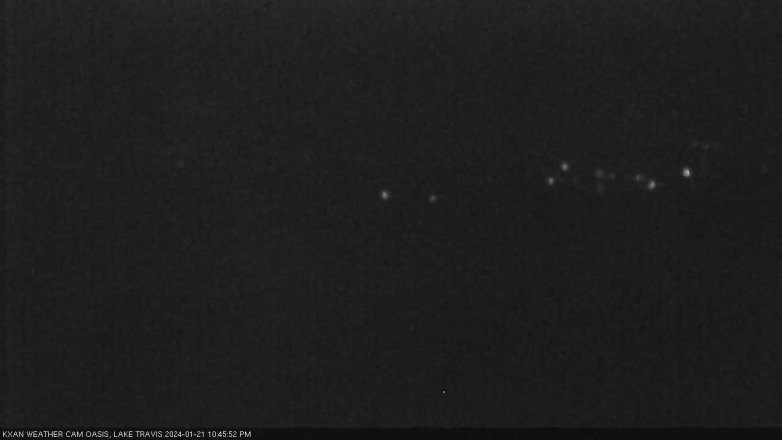 Lake Travis webcam, January 21, 2024 10:45 PM CT
