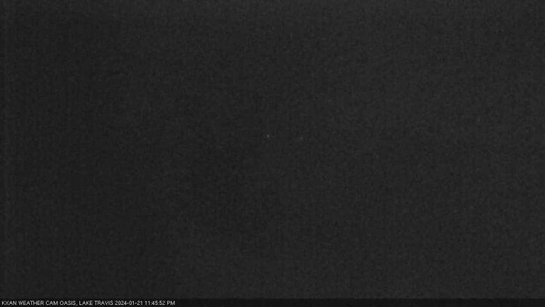 Lake Travis webcam, January 21, 2024 11:45 PM CT