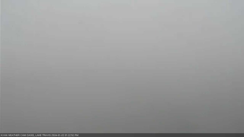 Lake Travis webcam, January 22, 2024 1:25 PM CT