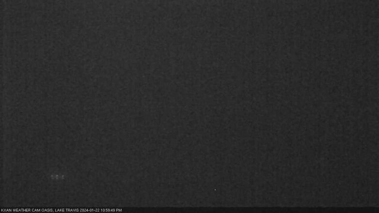 Lake Travis webcam, January 22, 2024 11:00 PM CT