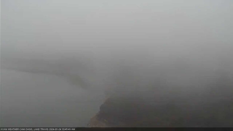Lake Travis webcam, January 24, 2024 10:45 AM CT