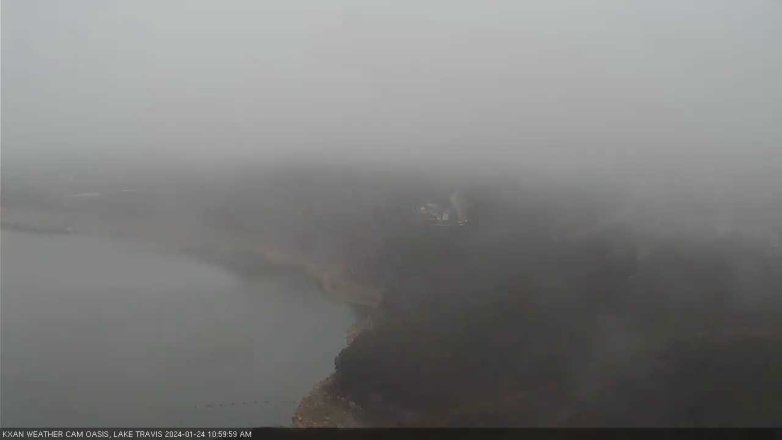 Lake Travis webcam, January 24, 2024 11:00 AM CT