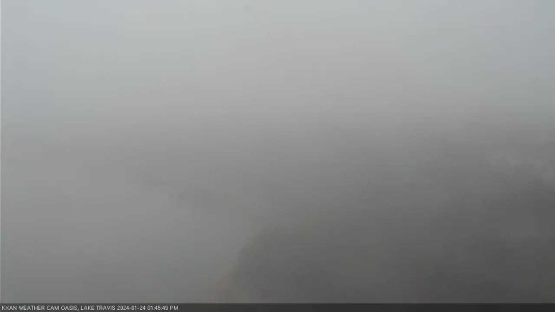 Lake Travis webcam, January 24, 2024 1:45 PM CT
