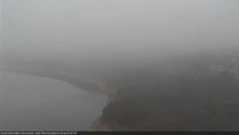 Lake Travis webcam, January 24, 2024 3:25 PM CT