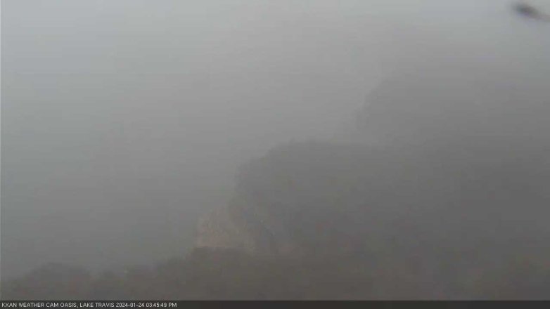 Lake Travis webcam, January 24, 2024 3:45 PM CT