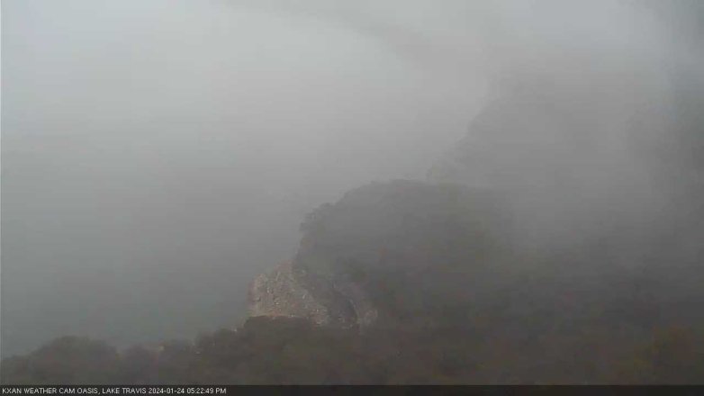 Lake Travis webcam, January 24, 2024 5:25 PM CT