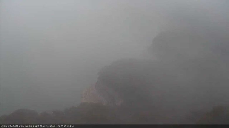 Lake Travis webcam, January 24, 2024 5:45 PM CT