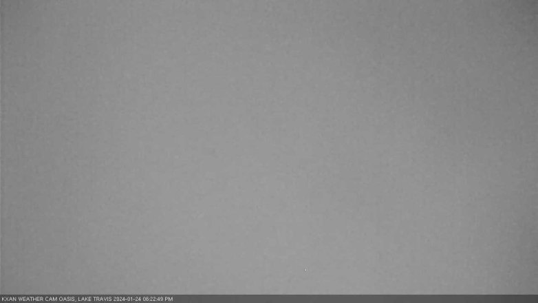 Lake Travis webcam, January 24, 2024 6:25 PM CT
