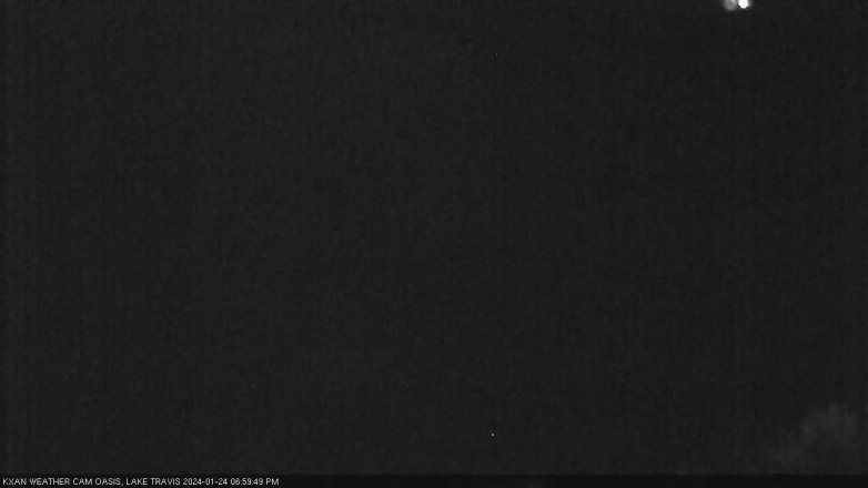 Lake Travis webcam, January 24, 2024 7:00 PM CT