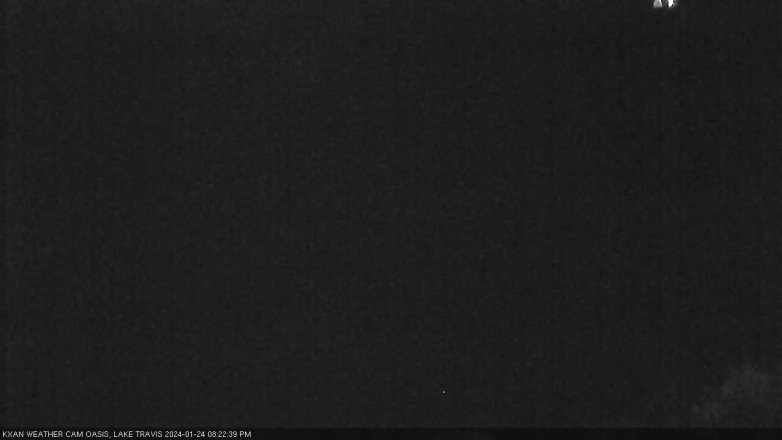 Lake Travis webcam, January 24, 2024 8:25 PM CT