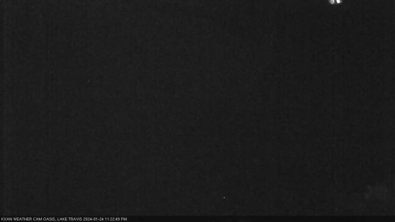 Lake Travis webcam, January 24, 2024 11:25 PM CT