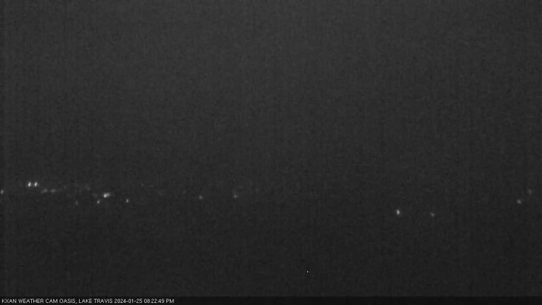 Lake Travis webcam, January 25, 2024 8:25 PM CT