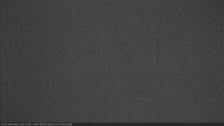 Lake Travis webcam, January 25, 2024 10:25 PM CT