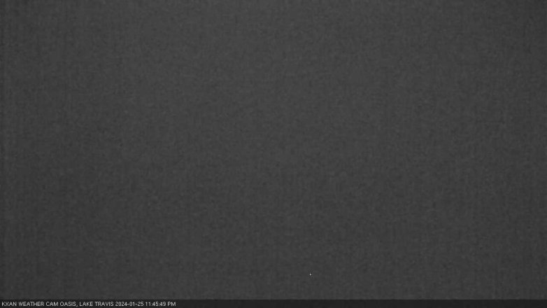 Lake Travis webcam, January 25, 2024 11:45 PM CT