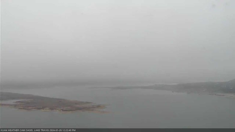 Lake Travis webcam, January 26, 2024 12:25 PM CT