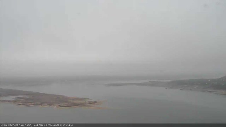 Lake Travis webcam, January 26, 2024 12:45 PM CT