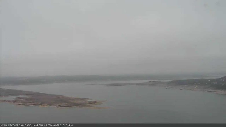 Lake Travis webcam, January 26, 2024 2:00 PM CT