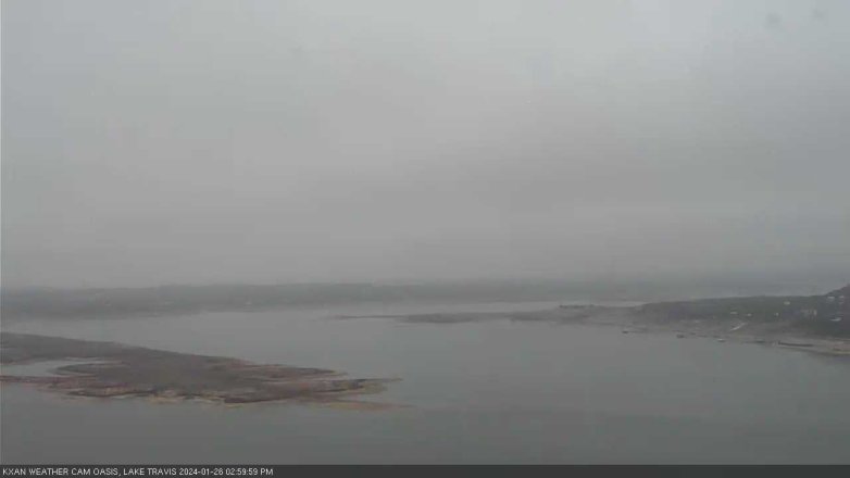 Lake Travis webcam, January 26, 2024 3:00 PM CT