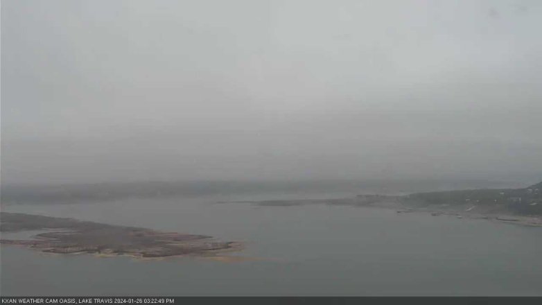 Lake Travis webcam, January 26, 2024 3:25 PM CT