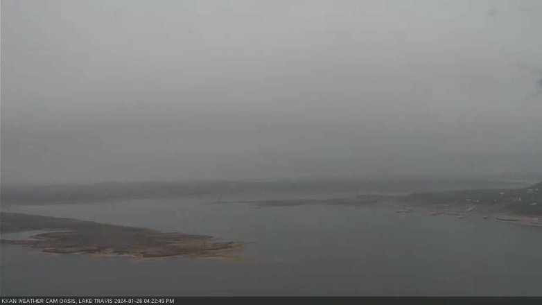 Lake Travis webcam, January 26, 2024 4:25 PM CT
