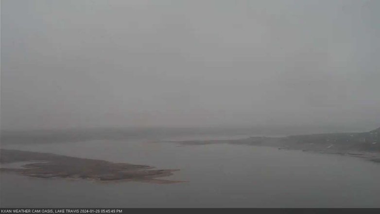 Lake Travis webcam, January 26, 2024 5:45 PM CT