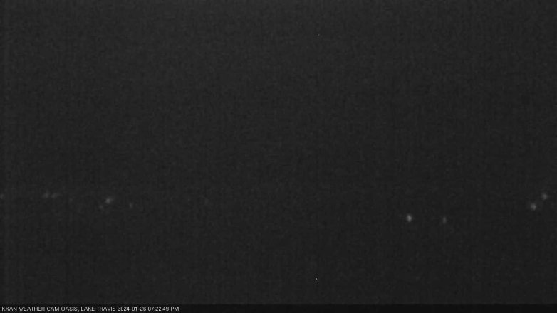 Lake Travis webcam, January 26, 2024 7:25 PM CT