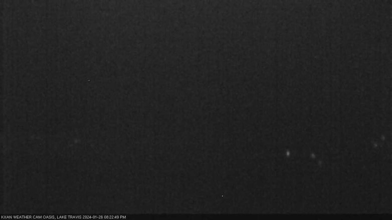 Lake Travis webcam, January 26, 2024 8:25 PM CT