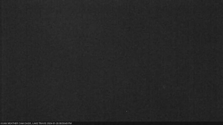 Lake Travis webcam, January 26, 2024 9:00 PM CT