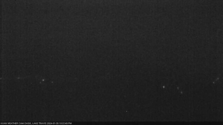 Lake Travis webcam, January 26, 2024 10:25 PM CT