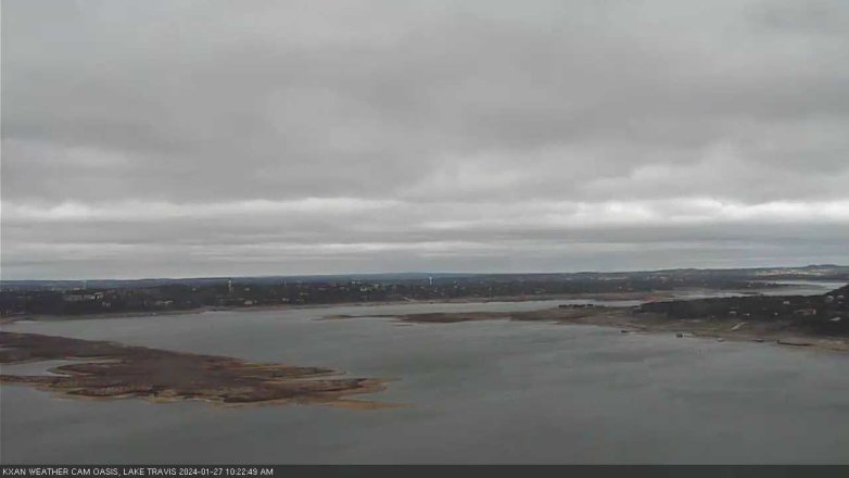 Lake Travis webcam, January 27, 2024 10:25 AM CT