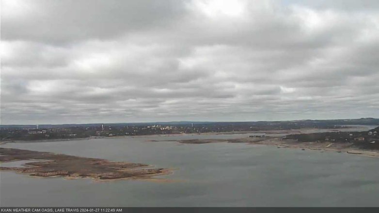 Lake Travis webcam, January 27, 2024 11:25 AM CT