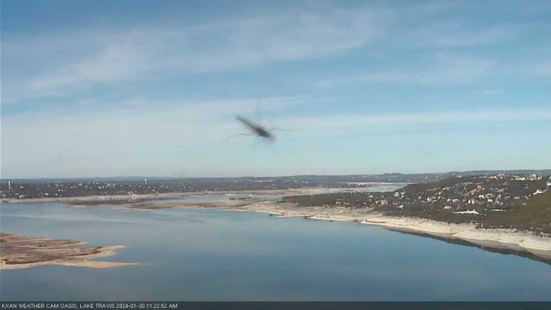 Lake Travis webcam, January 30, 2024 11:25 AM CT