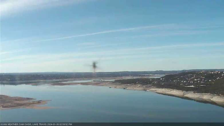 Lake Travis webcam, January 30, 2024 3:00 PM CT